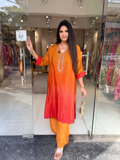 Baggy ombre co-ord set