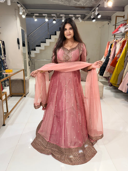 Mastani anarkali suit