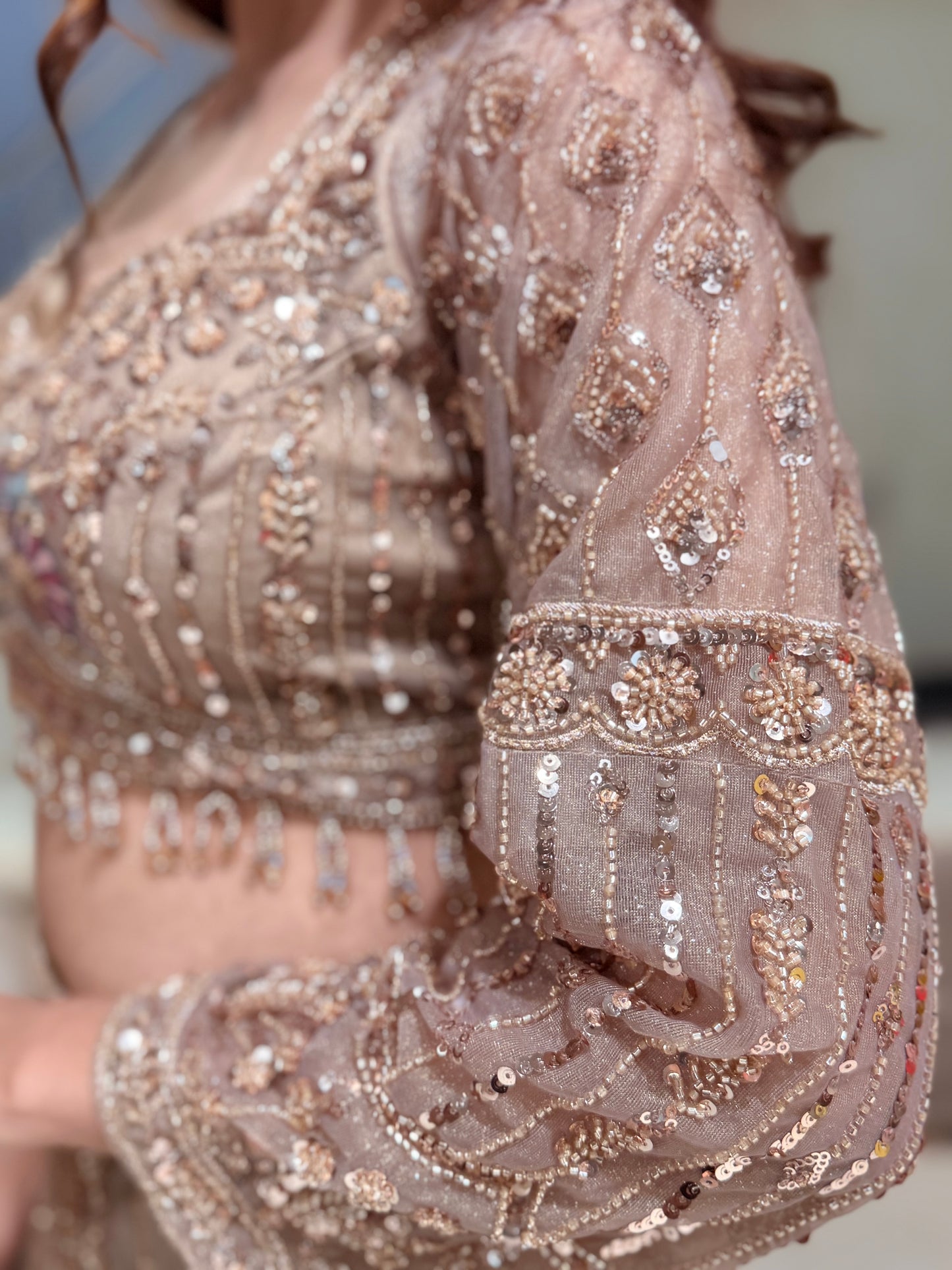 Embroided lehenga set