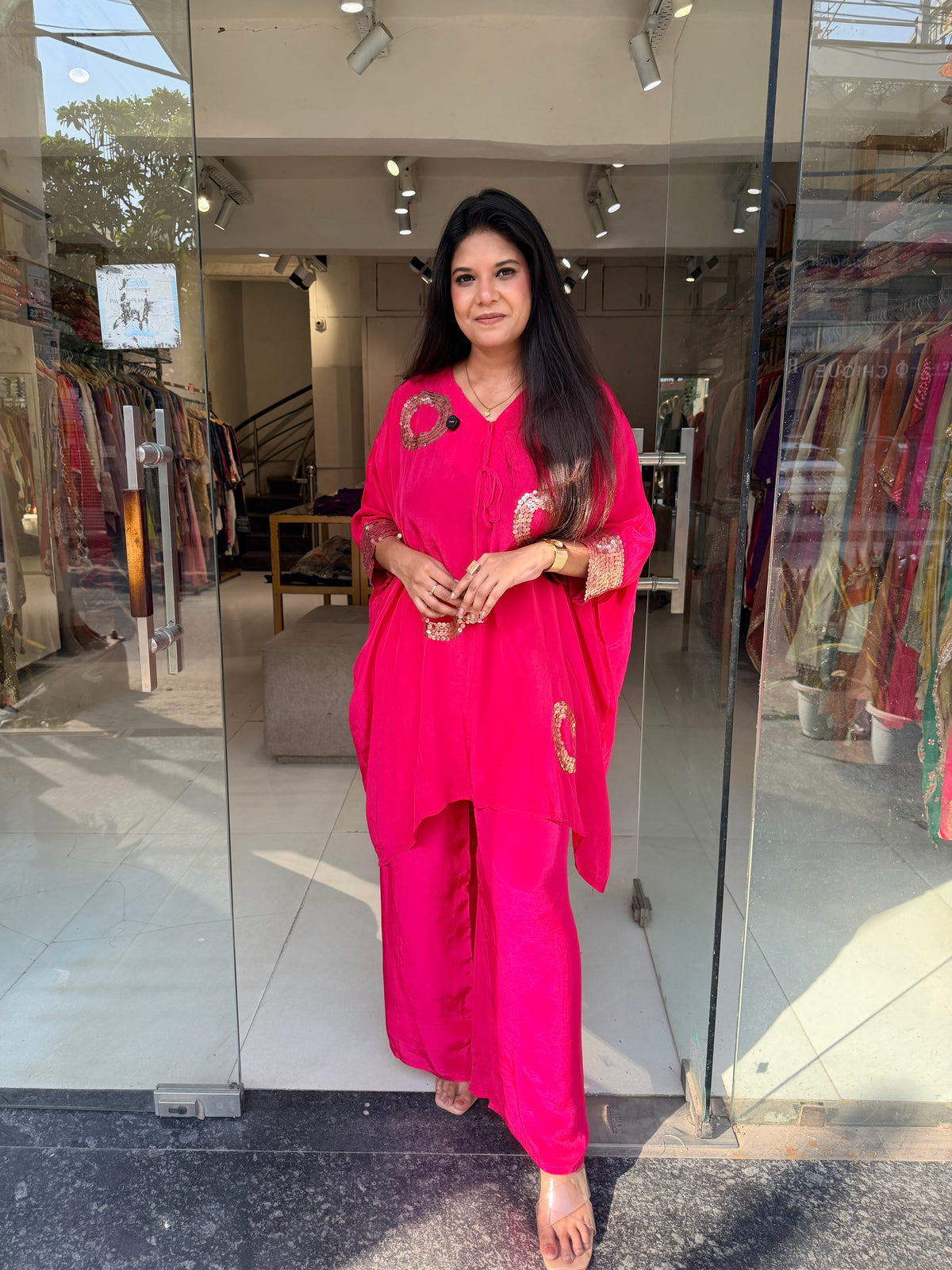 Baggy crepe co-ord set