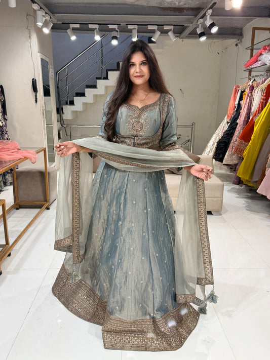 Mastani long anarkali gown