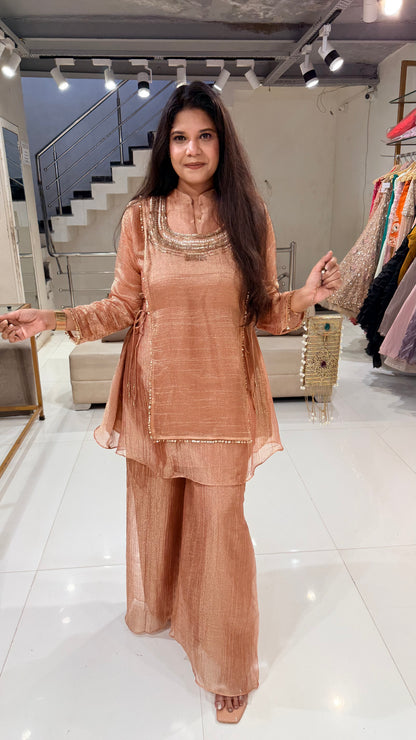 Attached flap co-ord set