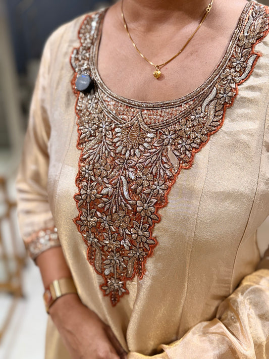 Deepika anarkali suit