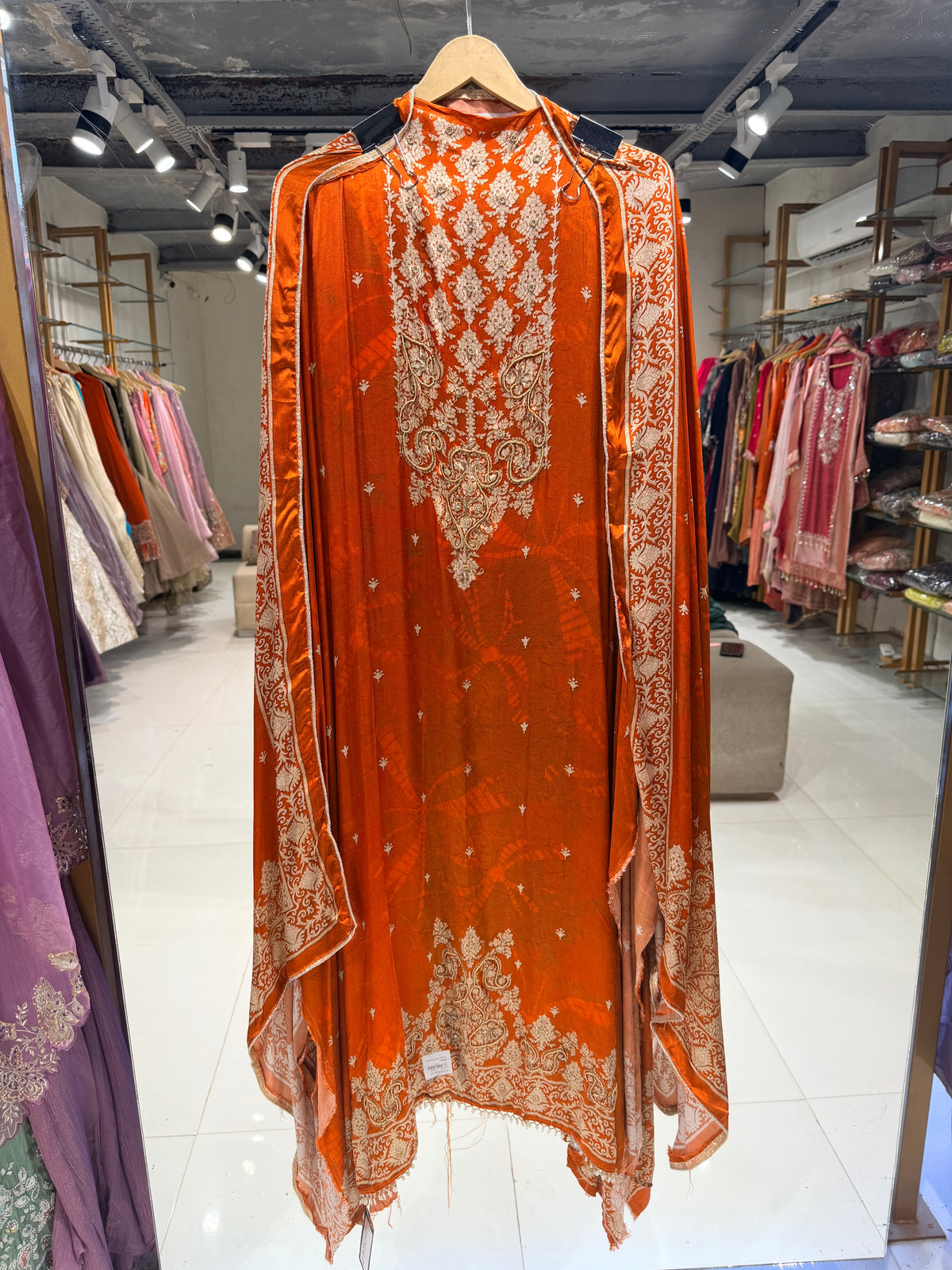 Gajji unstitched suit