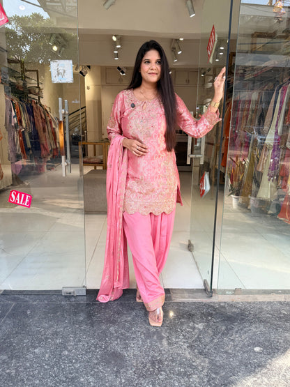 Girraf tissue farshi salwar suit
