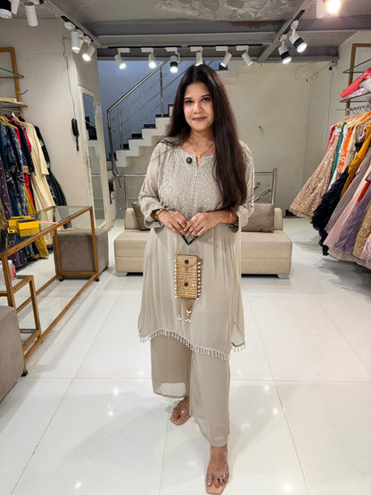 Embellished baggy co-ord set
