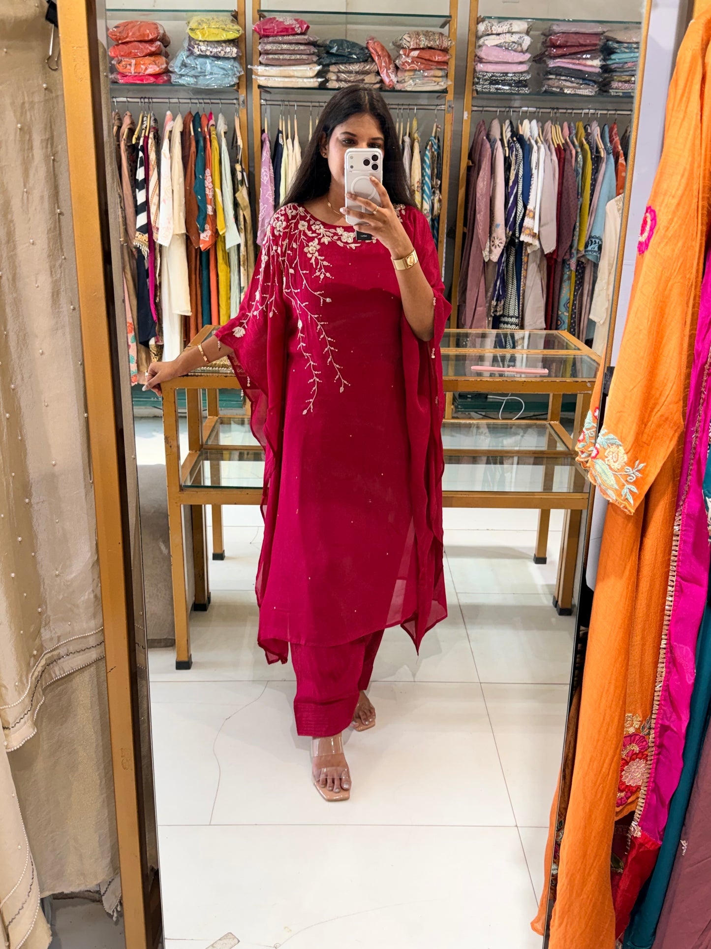 Kaftaan chinon co-ord set