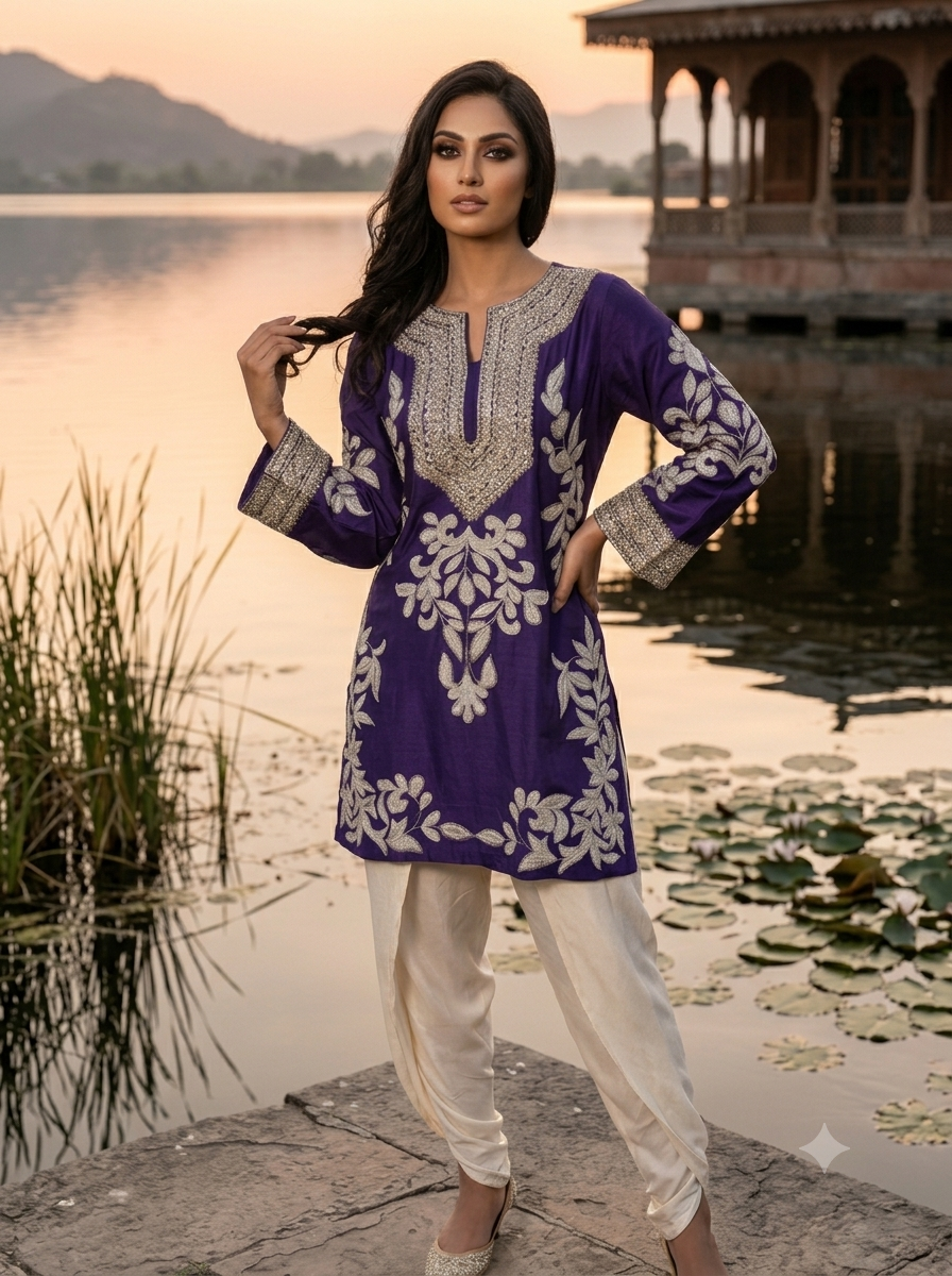 Dola silk tulip co-ord set