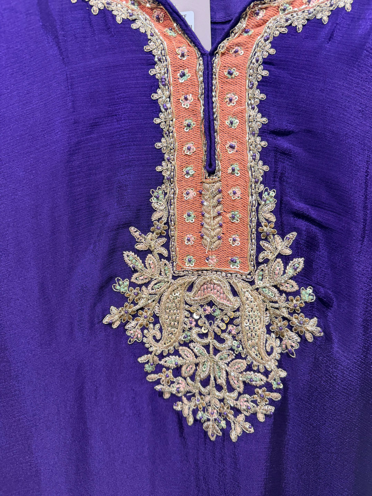 Apple cut sharara suit