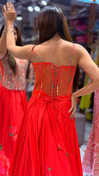 Carnival floral lehenga set