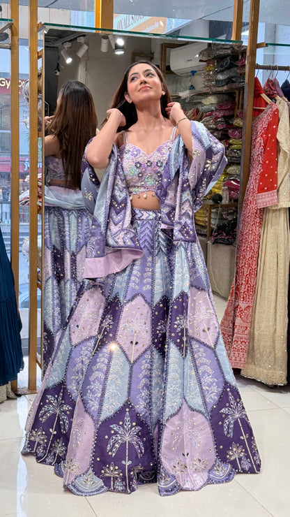 Carnival multi lehenga set