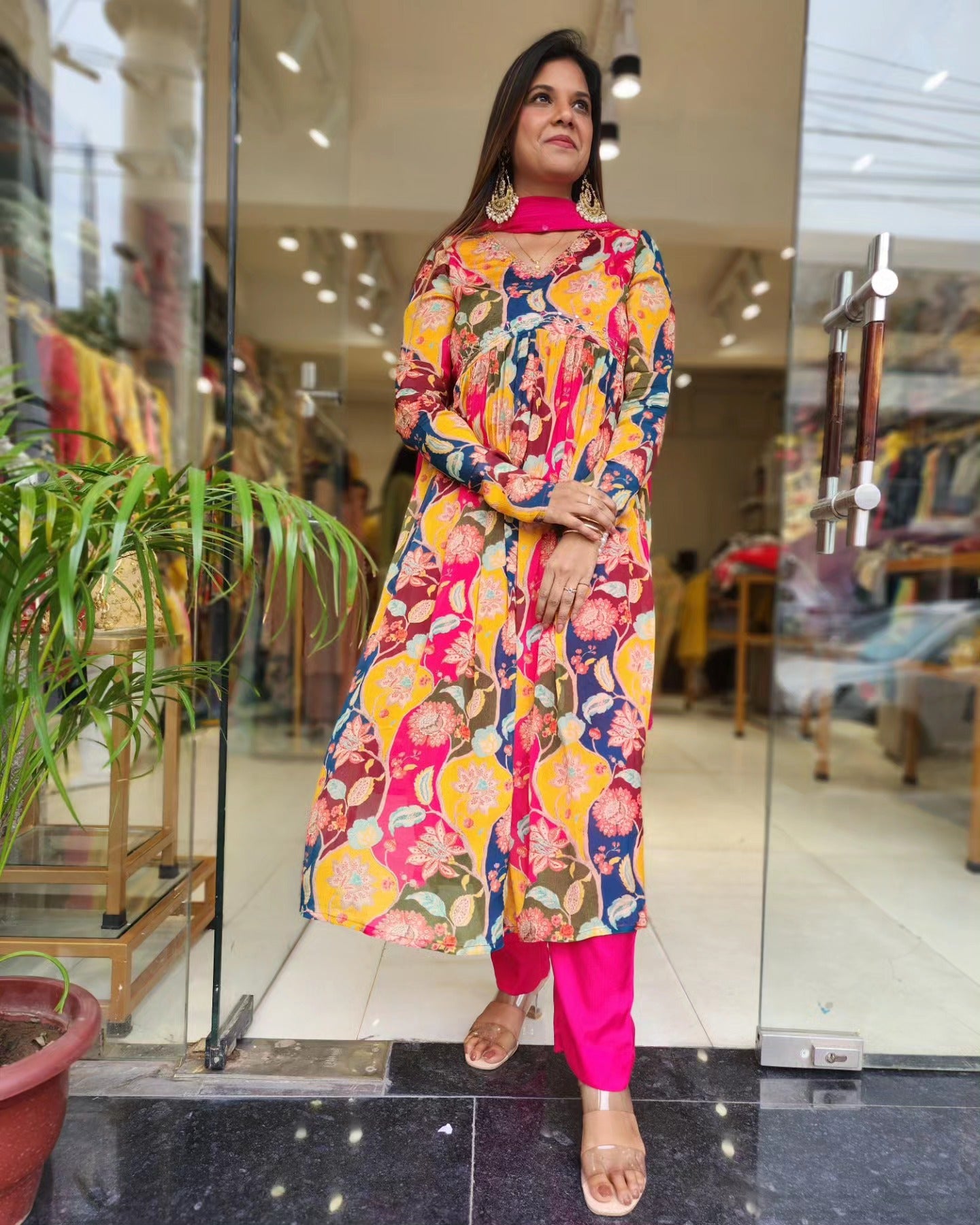 Meher multi colour alia nayra cut