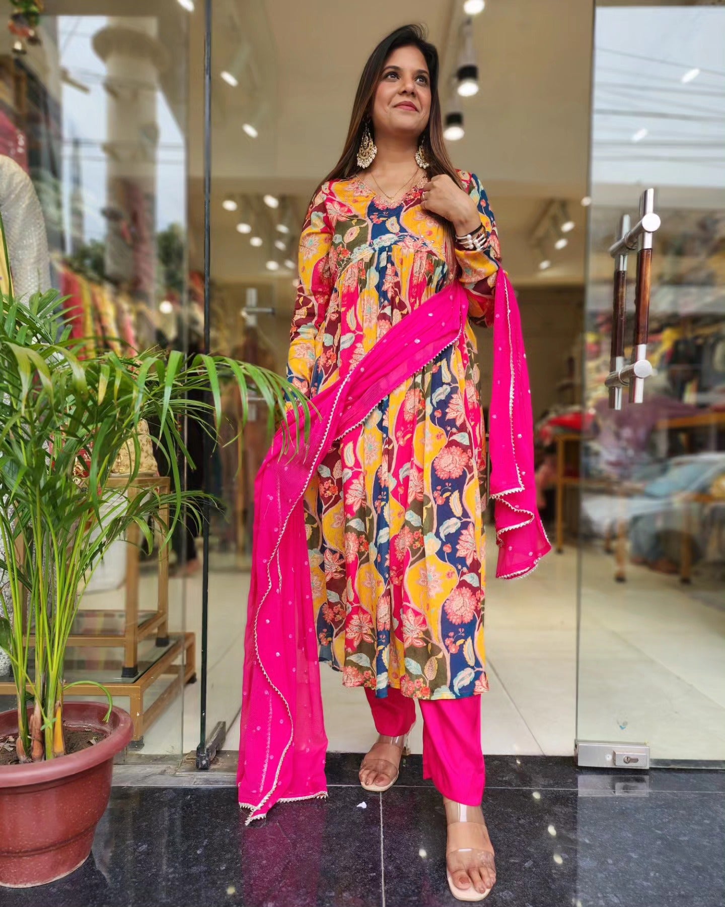 Meher multi colour alia nayra cut